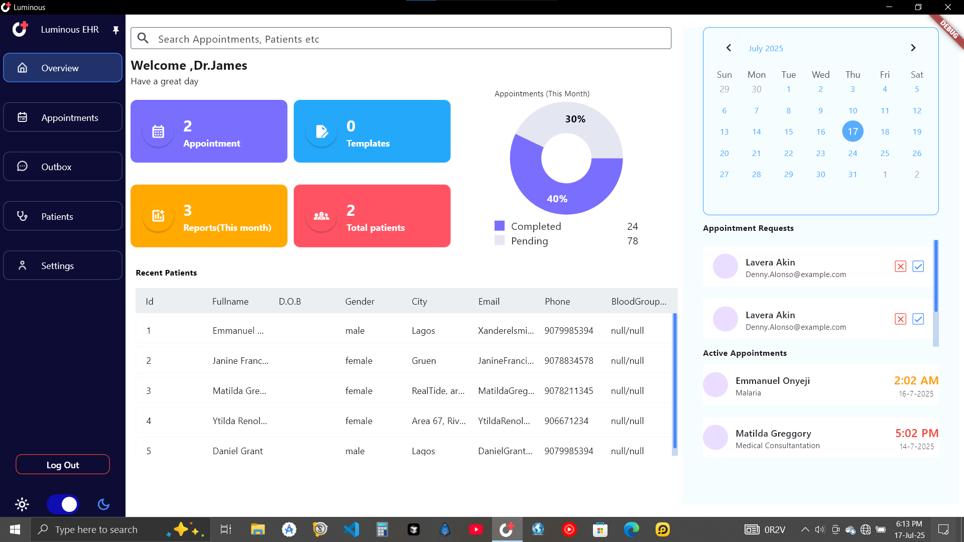 Export Templates Screenshot